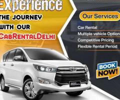 Explore Delhi Comfortably with a Car on rent in Delhi with Driver by Cabrentaldelhi - 1