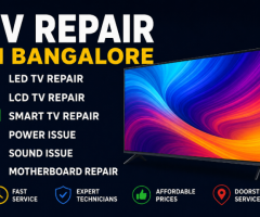 TV Repair in Bangalore | Fast & Affordable TV Repair Services