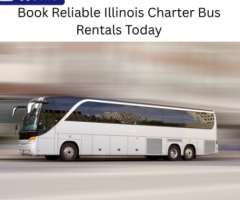 Book Reliable Illinois Charter Bus Rentals Today