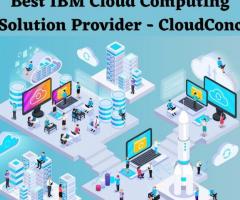 Best IBM Cloud Computing Solution Provider - CloudConc