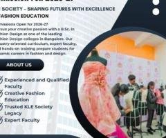 Admission for 2026-27 | B.Sc. in Fashion Design Colleges in Bangalore