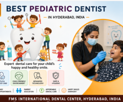 Best Pediatric Dental Clinic in Hyderabad – FMS Dental