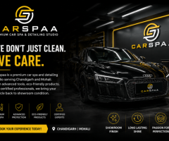 CarSpaa | Complete Car Detailing & Car Wash Services