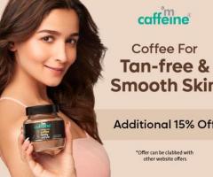 Mcaffeine is India’s 1st​ caffeinated personal care brand.