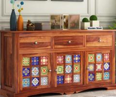 Buy Sideboards & Storage Cabinets Online in India @WoodenStreet
