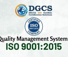 Apply for ISO 9001 Certification | Call 8595852827