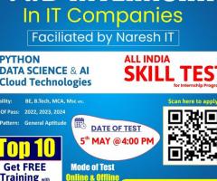 Paid internship in IT companies - Naresh IT