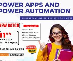 Attend Online New Batch on Power Apps and Power Automate