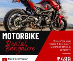 Best bike rental in Bangalore