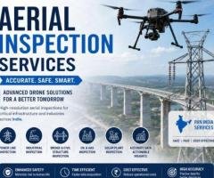 Advanced Aerial Inspection Services in India | Pixroot Technologies
