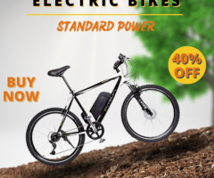 High Quality Standard Power Electric Bikes | Cyclotricity UK - 1