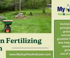 Get a Lush Green Lawn with My Guy Pest and Lawn's Fertilization Services in Utah!