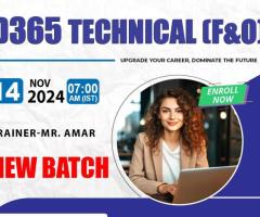 D365 Ax Technical F&O Online Training New Batch