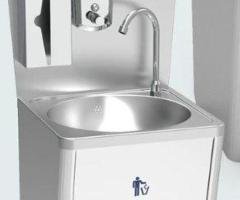 Knee Operated Hand Wash Sink: A Hygienic Hands-Free Solution
