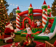 Make Christmas Unforgettable with Jumping Castle Hire Warwick