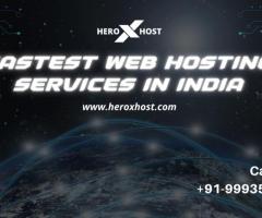 ⦁	Looking for the fastest web hosting services in India?