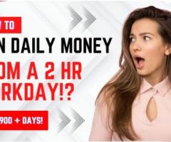 Columbus Hustlers! Check this out. Earn Big, Work Little: $900 Daily in Just 2 Hours!