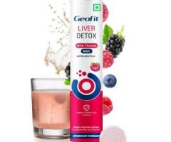 Geofit Liver Detox Effervescent Tablets with Milk Thistle | Mixed Berry Flavour