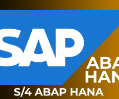 SAP ABAP On Hana / S/4 ABAP Hana Online Training Course Free with Certificate