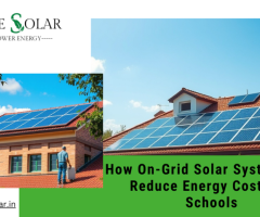 How On-Grid Solar Systems Can Reduce Energy Costs for Schools
