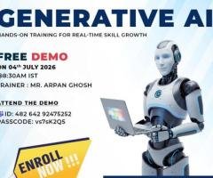 Join Free Demo Generative AI Online Session on June 04th