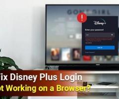 Disney Plus Login Button not Working on a Browser