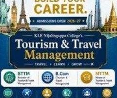 Admissions Open for 2026-27 | Travel and Tourism colleges in India