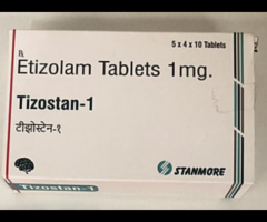 Etizolam Tablets 1mg Tablets, an anxiety medication, are available in the UK for £25.00.