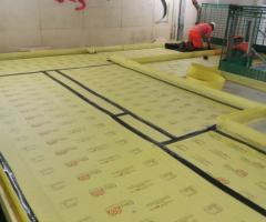 Liquid screed installed at a new build site in St Neots, Cambridgeshire | Co-Dunkall