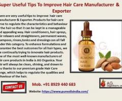 Super Useful Tips To Improve Hair Care Manufacturer & Exporter
