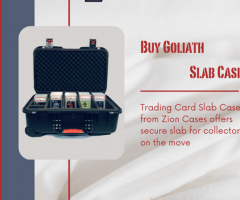 Goliath Slab Case | Graded Trading Card | Zion Cases