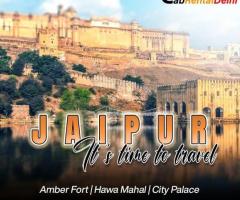 Convenient and Hassle-Free Car hire in Delhi to Jaipur with Cabrentaldelhi
