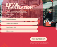Retail Translation Services in Mumbai