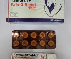 Pain O Soma 350Mg tablets at affordable rates