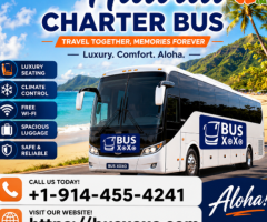 Book Hawaii Charter Bus for Sports Team