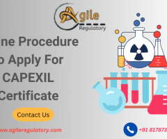 Online Procedure to Apply For CAPEXIL Certificate - 1