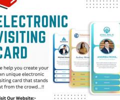 Make a Lasting Impression with Your Electronic Visiting Card
