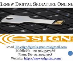 Renew or Expired your Digital Signature Certificate
