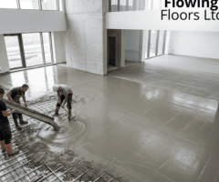 Professional Flowing Concrete Installation | Precision Floors by Flowing Floors