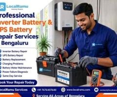 Never Face a Power Cut Again Inverter and UPS Battery Repair by LocalRamu in Bengaluru