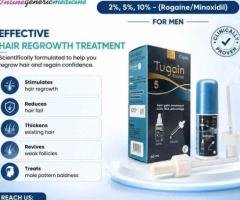 Buy Tugain Solution Online | Minoxidil Hair Growth Treatment 2%, 5%, 10%