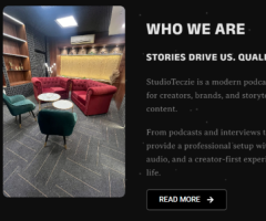 Studio Teczie | Podcast Studio & Content Creation Studio in Gurgaon