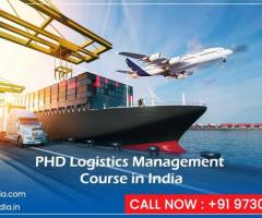 PHD Logistics Management Course in India - 1
