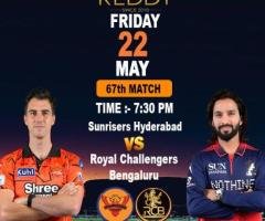 Reddy Anna ID | SRH vs RCB IPL 2026 Player Battles Set the Stage in Hyderabad