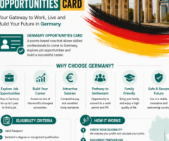 Germany Opportunities Card for Indians – Visa Guidance Available