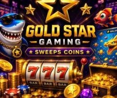 Gold Star Gaming Sweeps Coins – Premium Online Gaming Starts Here!