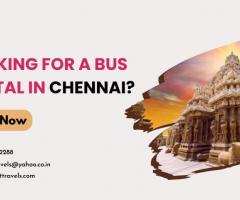 Bus For Rent in Chennai