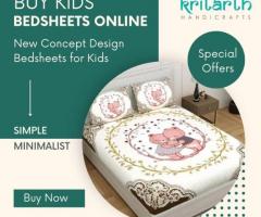 Buy Kids Bedsheet Online in India