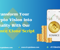 Create Your Crypto Exchange Platform Like Binance With Binance Clone Script - Kryptobees