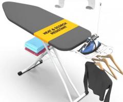 Your garments need: Full-size ironing board